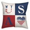 Kirkland's Fourth Of July Rustic Usa Indoor/outdoor Pillow In Multi