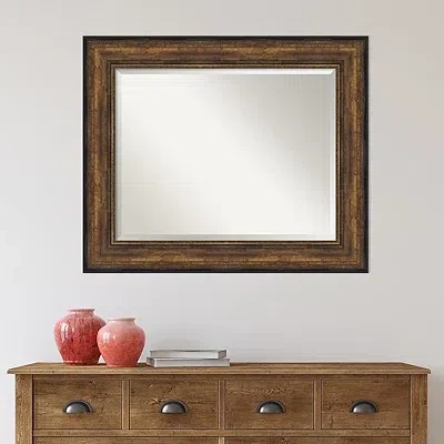 Kirkland's Frame Beveled Mirror In Brown