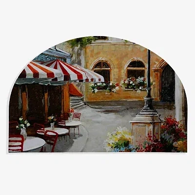 Kirkland's French Courtyard Arched Canvas Art Print In Multi