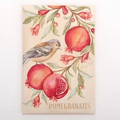 Kirkland's Fresh Pomegranates Fruit Sachet In Multi