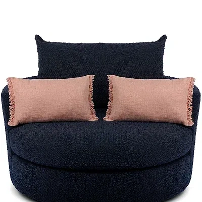 Kirkland's Fringe Lumbar Pillows In Pink