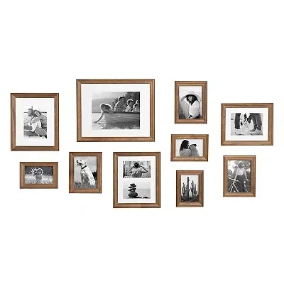 Kirkland's Gallery Wall Frame Set In Brown