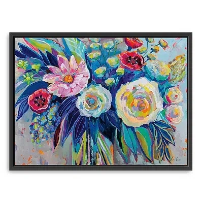 Kirkland's Garden Variety Framed Canvas Art Print In Multi