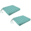 Kirkland's Geometric Outdoor Seat Cushions In Green