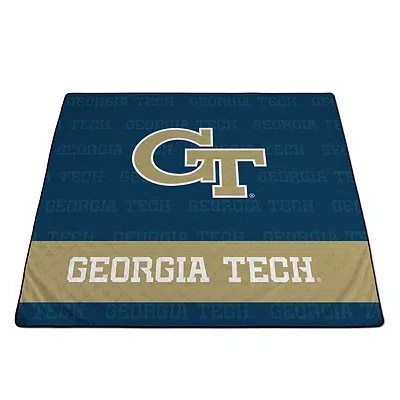 Kirkland's Georgia Tech Yellow Jackets Picnic Blanket In Blue