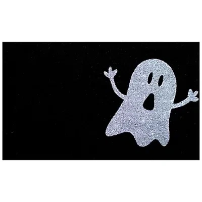 Kirkland's Ghost Coir Doormat In Black