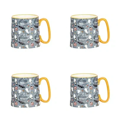 Kirkland's Ghost Halloween Mugs In Gray