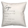 Kirkland's Gigi I've Loved You My Entire Life White Pillow In Multi