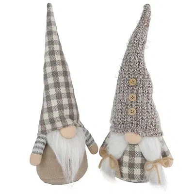 Kirkland's Gingham Gnome Decorations In Multi