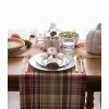 Kirkland's Give Thanks Plaid Table Runner In Multi