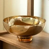 Kirkland's Glass Decorative Bowl In Gold