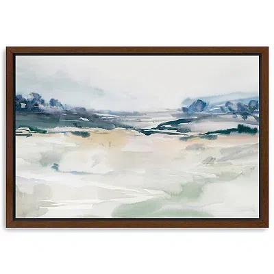Kirkland's Gleaming Basin Framed Canvas Art Print In Multi