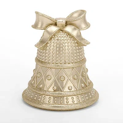 Kirkland's Glitter Decorative Bell In Gold