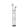 Kirkland's Globe 3-light Shelf Floor Lamp In Multi
