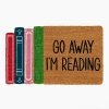 Kirkland's Go Away I'm Reading Doormat In Multi