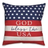 Kirkland's God Bless The Usa Flag Pillow In Multi
