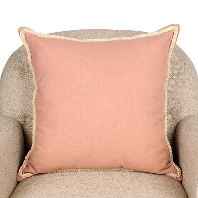 Kirkland's Grace Linen Pillow In Pink