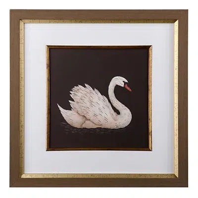 Kirkland's Graceful Swan Framed Art Print In Multi