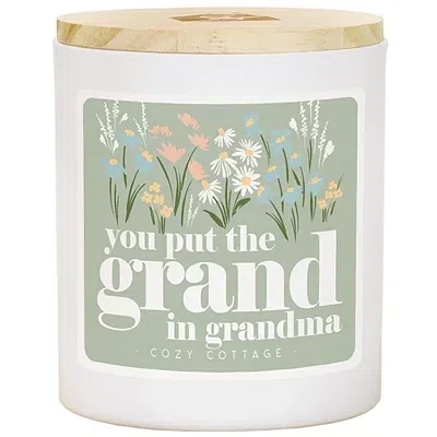 Kirkland's Grand In Grandma Cozy Cottage 2-wick Jar Candle In Multi