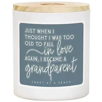 Kirkland's Grandparent Sweet Peach 2-wick Jar Candle In Multi