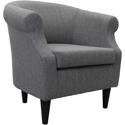 Kirkland's Granite Lorie Accent Chair In Gray