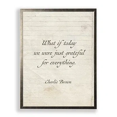 Kirkland's Grateful For Everything Wall Plaque In Multi