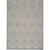 Kirkland's Gray Diamond Indoor/outdoor Area Rug In Gray