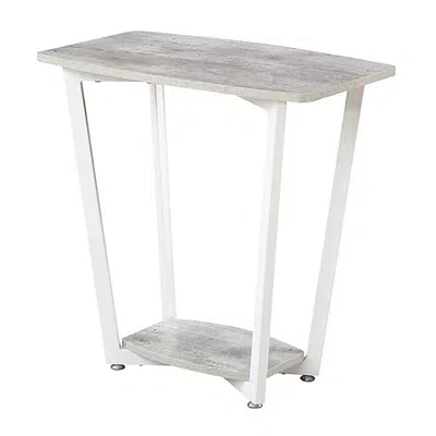 Kirkland's Graywash White Joanne Accent Table