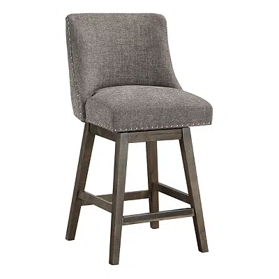 Kirkland's Greenfield Counter Stool In Gray