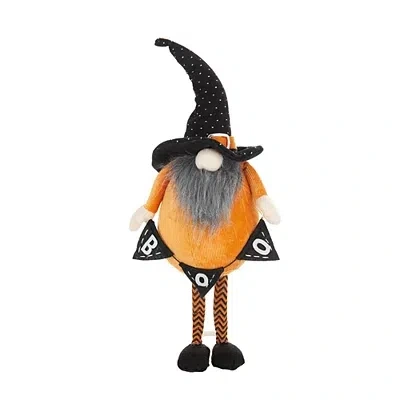 Kirkland's Halloween Gnome With Boo Banner In Orange