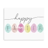 Kirkland's Happy Easter Eggs Canvas Art Print In Multi