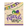 Kirkland's Happy Mardi Gras Canvas Art Print In Multi