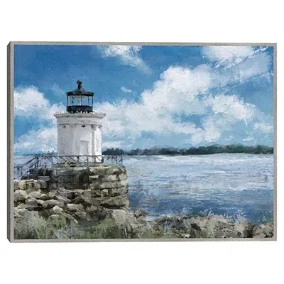 Kirkland's Harbor Watch Framed Canvas Art Print In Multi