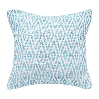 Kirkland's Harlequin Indoor/outdoor Pillow In Blue