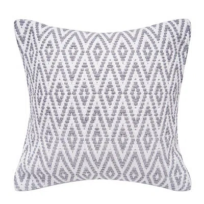 Kirkland's Harlequin Indoor/outdoor Pillow In Gray