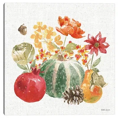 Kirkland's Harvest Fruits Bouquet Canvas Art Print In Multi