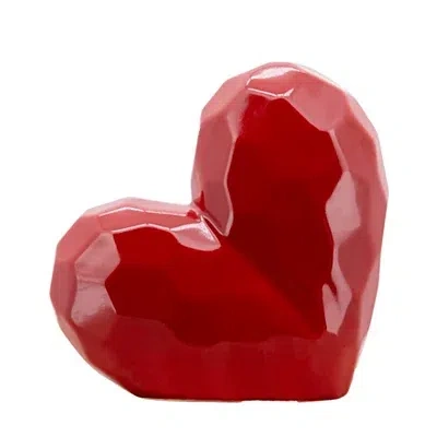 Kirkland's Heart Figurine In Red