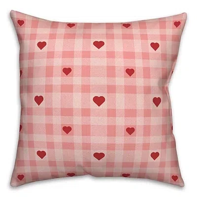 Kirkland's Hearts Throw Pillow In Multi