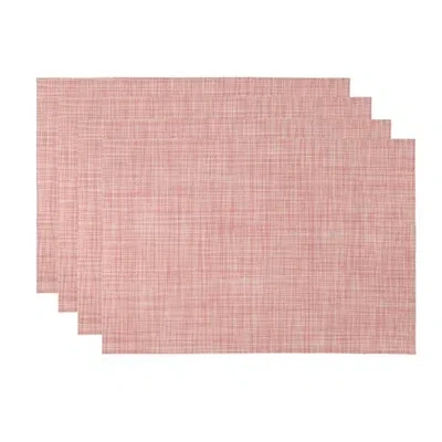 Kirkland's Heathered Blush Rectangle Placemats In Pink