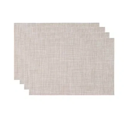 Kirkland's Heathered Taupe Rectangle Placemats In Gray