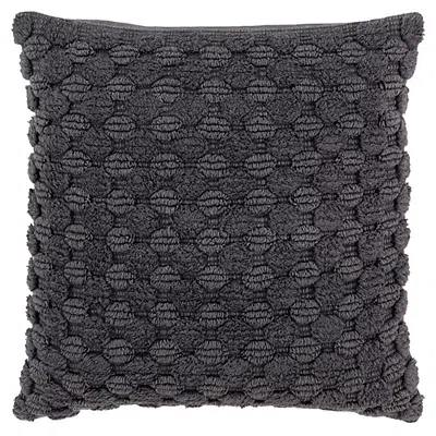Kirkland's Heavily Textured Pillow In Gray