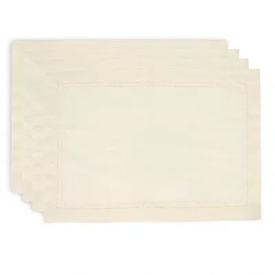 Kirkland's Hemstitch Cotton Placemats In White