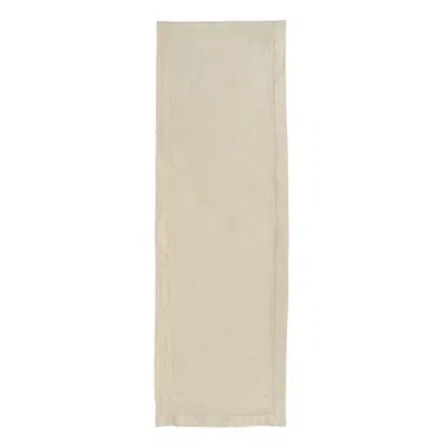 Kirkland's Hemstitch Cotton Table Runner In White