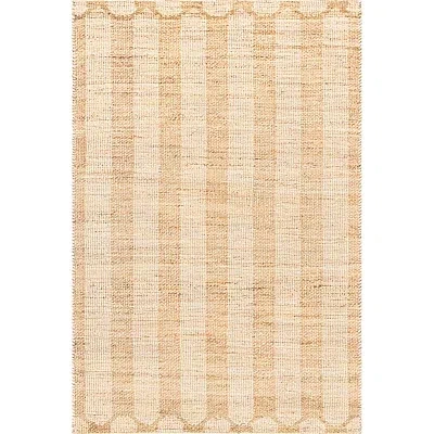 Kirkland's Hillcrest Jute And Wool Area Rug In Multi