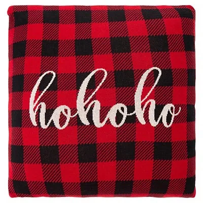 Kirkland's Ho Christmas Pillow In Multi