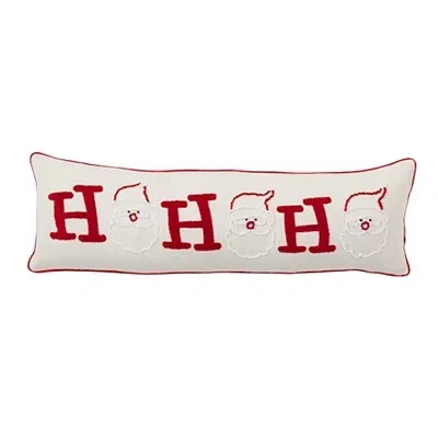 Kirkland's Ho Santa Face Lumbar Pillow Cover In Multi