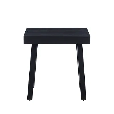 Kirkland's Holland Outdoor Side Table In Black