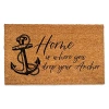 Kirkland's Home Is Where You Drop Your Anchor Doormat In Multi