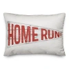 Kirkland's Home Run Pendant Pillow In White