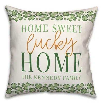 Kirkland's Home Sweet Lucky Personalized Pillow In Multi